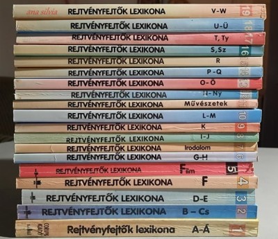 Rejtvenyfejtok lexikona - Corvin Kiado Deva, 19 kotet A - W foto