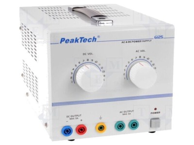 Alimentator Laborator AC/DC Reglabil Multicanal 1&amp;divide;15VDC PEAKTECH foto