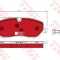 Set placute frana,frana disc LAND ROVER RANGE ROVER III (LM) (2002 - 2012) TRW GDB1631DTE