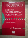 DICTIONAR ITALIAN-ROMAN-ROMAN-ITALIAN-GEORGE LAZARESCU