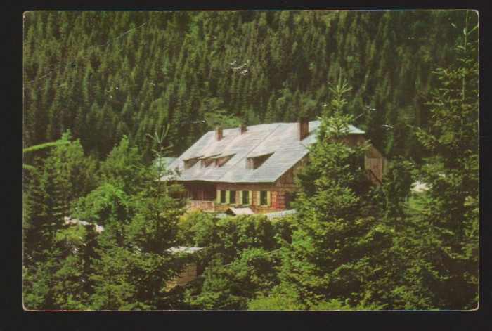 CPIB 18264 CARTE POSTALA - PARCUL NATIONAL RETEZAT. CABANA PIETRELE, RPR