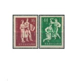 Bulgaria 1953 - Teatrul amator, serie neuzata