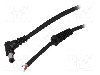 Cablu alimentare DC, cabluri, DC 5,5/2,5 mufa, negru, 2,5m, BQ CABLE - DC.CAB.2611.0250