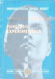 Psihologie Experimentala - Nicolae Lungu, Ed. Fundatiei Romania de Maine, 2001, 263 pagini, Limba Romana