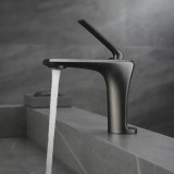 Cumpara ieftin Baterie Lavoar, Alama Sanitara, Gri Satinat, 10007N