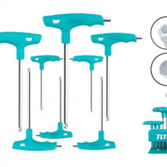 Total - Set 8 Chei Imbus Cu Punct In T: 2-10Mm Cr-V (Industrial)