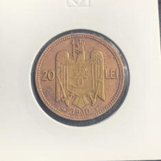 Moneda 20 lei 1930 monetăria Paris