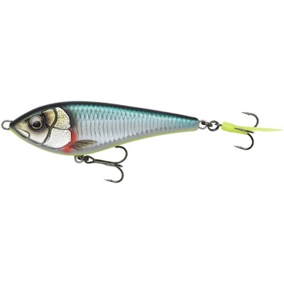 Vobler Savage Gear Deviator Swim, Slow Sinking, Green Silver, 10.5cm, 35g foto