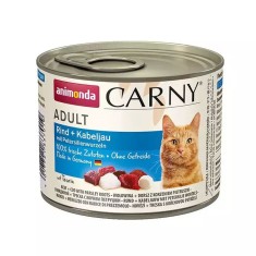 Animonda Carny Adult - carne de vita, cod ?i patrunjel 200 g foto