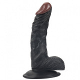 Rocket john 7.3 inch dildo realist negru 7.3 inch / 18.5 cm