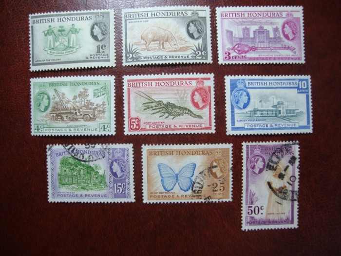 BRITISH HONDURAS ELISABETA II