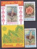 DB1 Indonezia 1989 Flora Flori 2 v. + SS MNH, Nestampilat