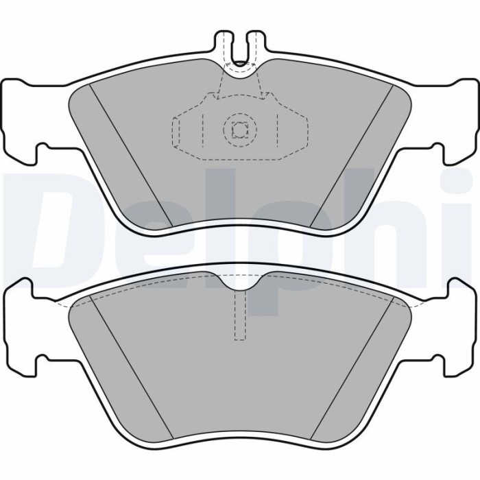 DELPHI LP1588 set placute frana,frana disc