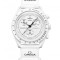 CEAS SWATCH X OMEGA MISSION TO MOON Moonphase Snoopy White- Chronograf ! 2025