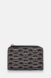 Emporio Armani portofel femei, culoarea negru, EW000369 AF11951