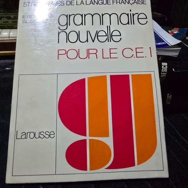 Grammaire nouvelle pour le C.E.1