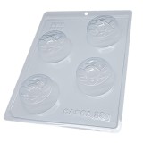 Cumpara ieftin Forma pentru ciocolata BWB 9985, 18.5 x 24 cm, plastic, silicon, transparent
