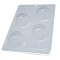 Forma pentru ciocolata BWB 9985, 18.5 x 24 cm, plastic, silicon, transparent