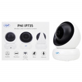 Cumpara ieftin Resigilat : Camera supraveghere video PNI IP735 3Mp cu IP P2P PTZ wireless, slot c
