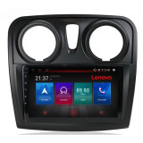 Navigatie dedicata Dacia Sandero Logan 2012-2020 E-sandero Octa Core cu Android Radio Bluetooth Internet GPS WIFI DSP 4+64GB 4G CarStore Technology, EDOTEC