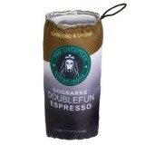 Jucarie pentru caini, Pahar de cafea, Maro, cu efect sonor, 7x7x16cm, CMCLASS