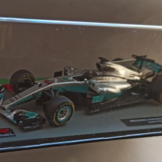 Macheta Mercedes F1 W08 (Lewis Hamilton) Campion Formula 1 2017 - Altaya 1/43