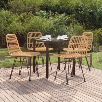 Gossi set mobilier de gradina, 5 piese, poliratan foto