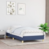 VidaXL Cadru de pat fără saltea țesătură albastră 80x200 cm