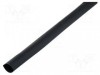 Manson Termocontractabil cu Adeziv 3.2mm (2:1) Negru, L=1m - Izolare Cabluri, Protectie Termica, Etansare