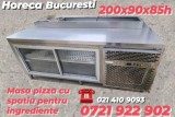 Masa frigorifica cu spatiu frigorific pentru ingrediente pizza