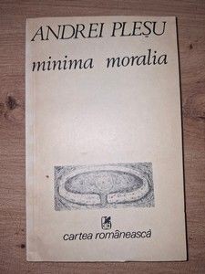 Minima moralia- Andrei Plesu foto