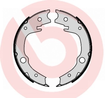 BREMBO S 83 551 ESSENTIAL LINE Set saboti frana, frana de mana foto