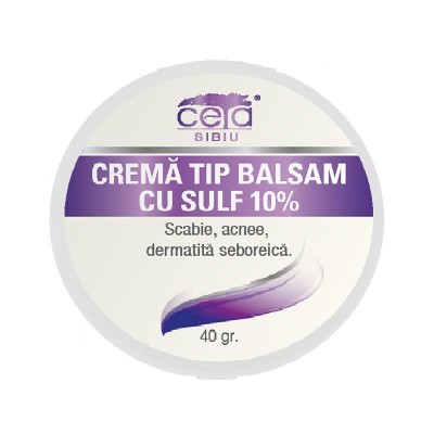 Unguent cu Sulf 10% 40 grame Ceta foto