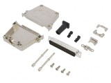 Conector D-Sub 37 Pini Tată Lipire Cablu Gold Flash