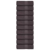 Prosoape pentru oaspeti 10 buc Antracit 360 g/m&sup2; 100% bumbac