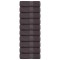 Prosoape pentru oaspeti 10 buc Antracit 360 g/m&sup2; 100% bumbac