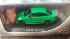 macheta audi rs3 limousine - Iscale, 1/43, dealer edition. foto