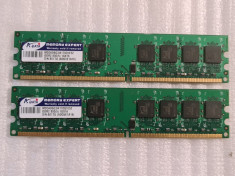 Memorie RAM ADATA 2GB (2X1GB) DDR2 800Mhz 1GX16 - poze reale foto