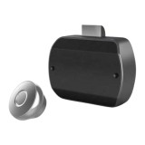 Incuietoare inteligenta pentru sertar si mobilier cu amprenta SmartPass, argintiu