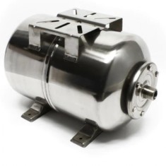 Vas expansiune Hidrofor 50 litri, Inox, 6 bar, rezervor tip butelie cu membrana inclusa foto