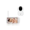 Video monitor bebelusi Lionelo Babyline 9.1, alb, camera Full HD, 5 inch, aplicatie Lionelo Smart