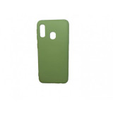Husa silicon soft-touch compatibila cu Samsung Galaxy A20e, Verde