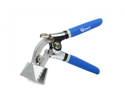 Cleste pentru indoit tabla, 210 mm, 80x35mm, Geko G01668 foto