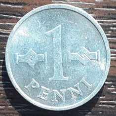 (M2346) MONEDA FINLANDA - 1 PENNI 1976, STARE BUNA