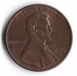SUA one cent 1995
