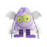 Cumpara ieftin Saculet dulciuri Halloween textil multicolor II cm 21,5 x 20 H
