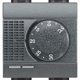 Termostat electronic 2M Living Light Bticino antracit L4441