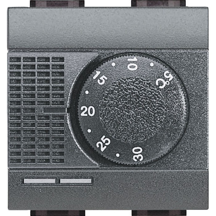 Termostat electronic 2M Living Light Bticino antracit L4441