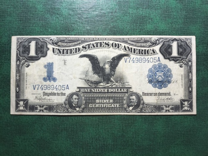 SUA 1 DOLAR 1899 EAGLE SILVER CERTIFICATE
