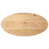 Cumpara ieftin Blat de masa 100x50x4 cm lemn masiv de stejar oval